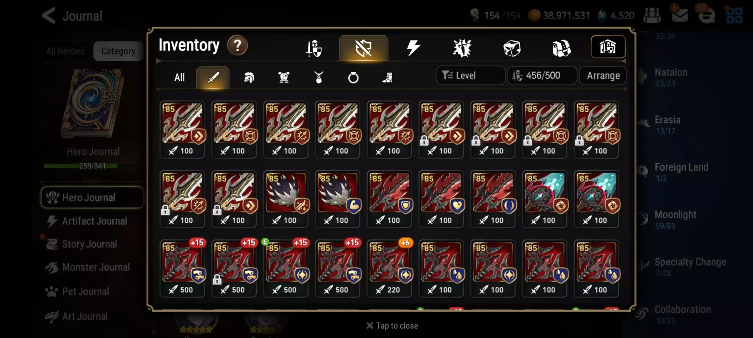 Ảnh 29ml + Headhunt + Pity mystic 200 gear 90 Max spd 306 Os all hunt trừ c13 Rift auto ngon